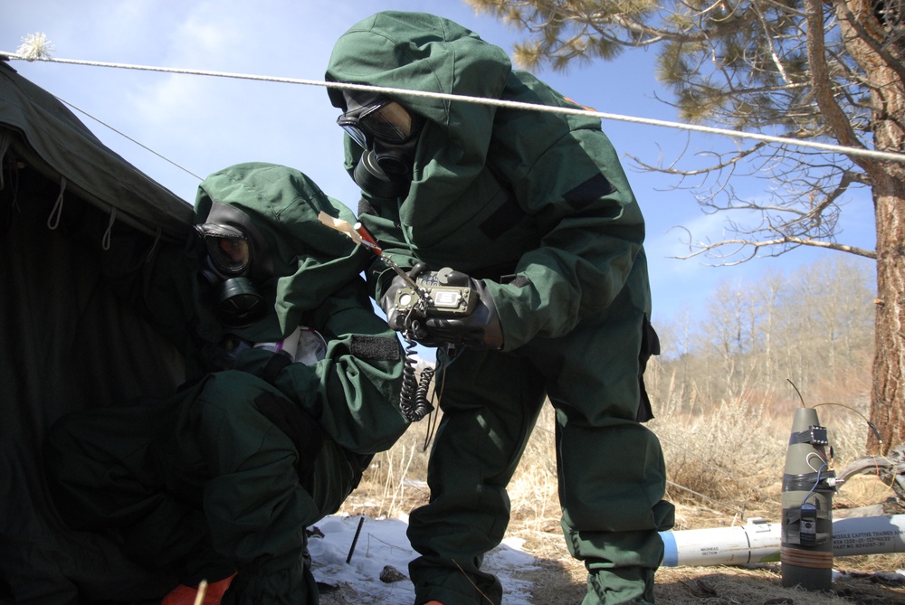 Weapons of Mass Destruction team responds to threat in the Sierra Mountains