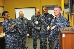 MCPON visits Space and Naval Warfare Systems Command