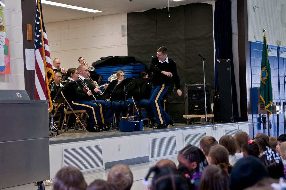 56th Army Band shows kids musical side of the military