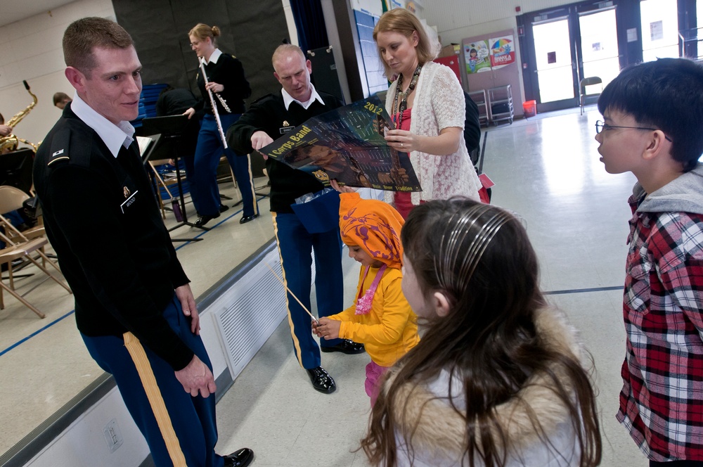 56th Army Band shows kids musical side of the military