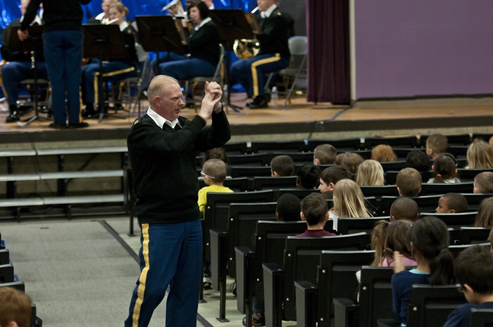 56th Army Band shows kids musical side of the military