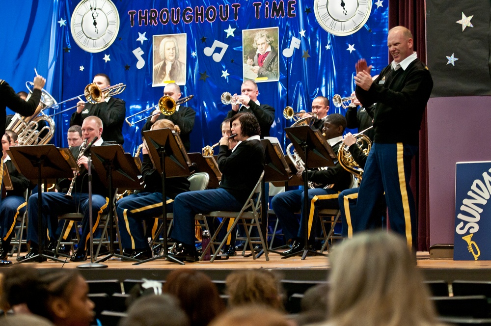 56th Army Band shows kids musical side of the military