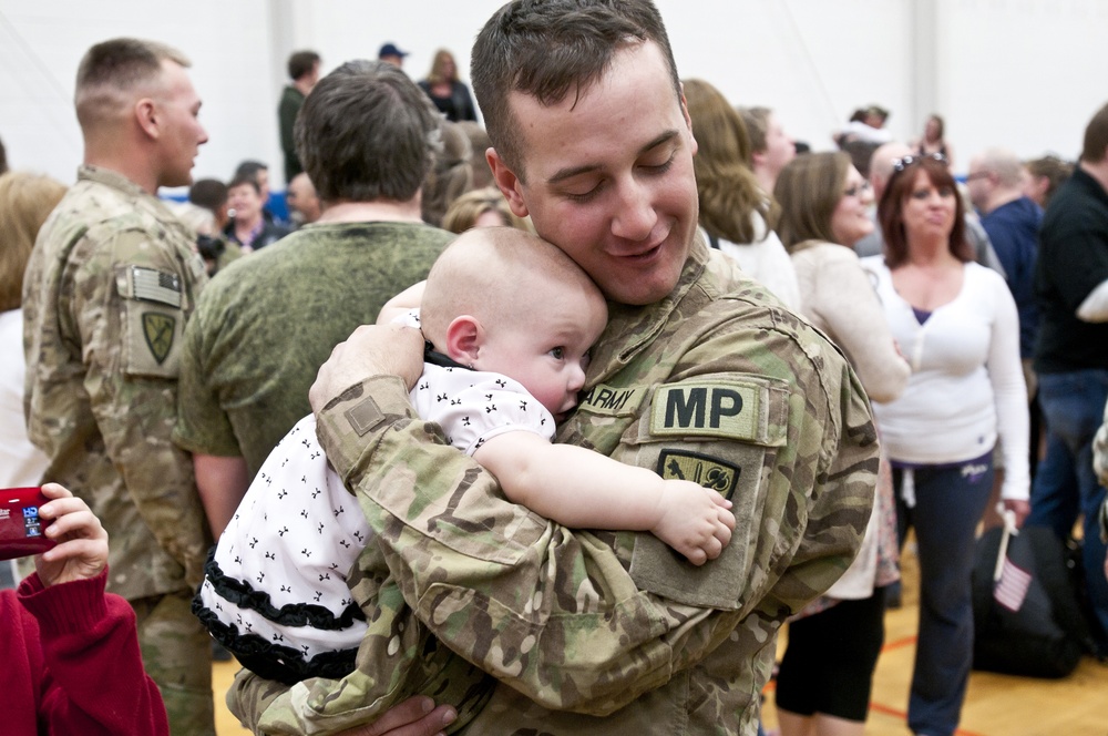 54th MP Company comes home to JBLM