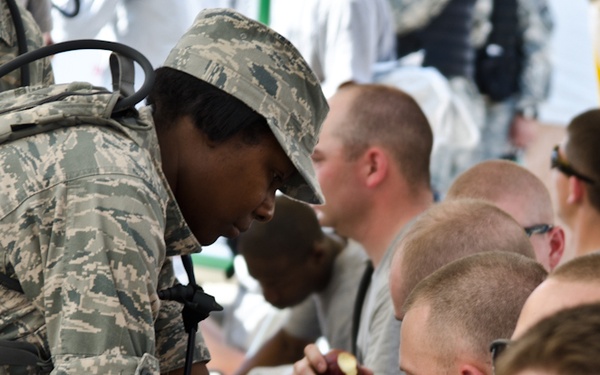 Missouri Guard soldiers and airmen participate in exercise evaluation