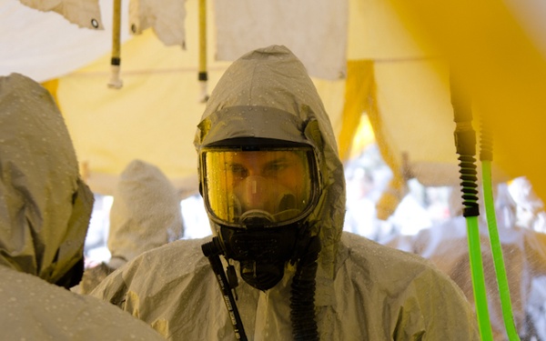 Missouri Guard soldiers and airmen participate in exercise evaluation