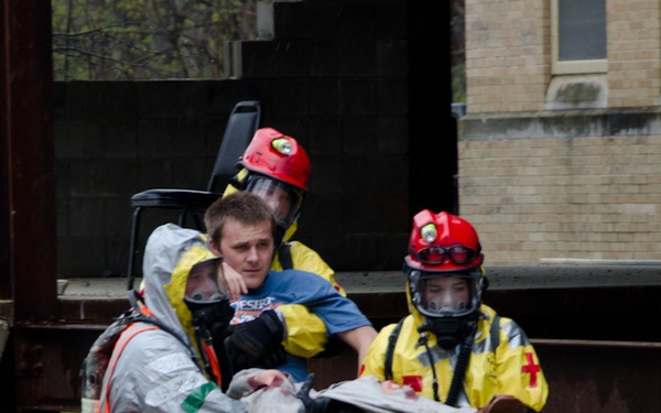 Missouri Guard soldiers and airmen participate in exercise evaluation