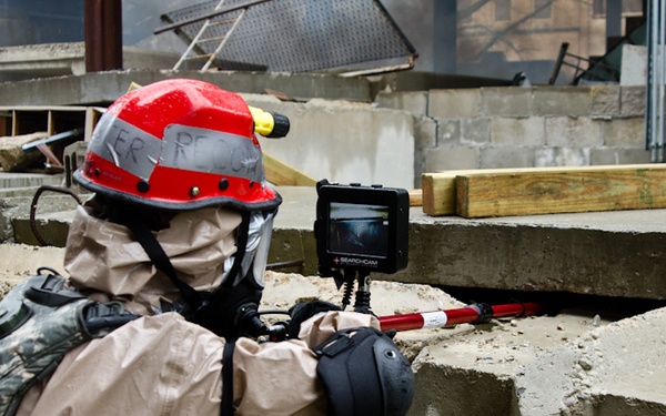 Missouri Guard soldiers and airmen participate in exercise evaluation