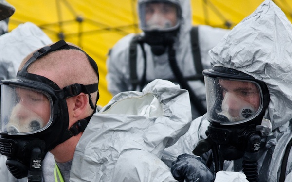 Missouri Guard soldiers and airmen participate in exercise evaluation