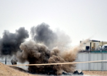 Preventing the boom: coalition forces IED train