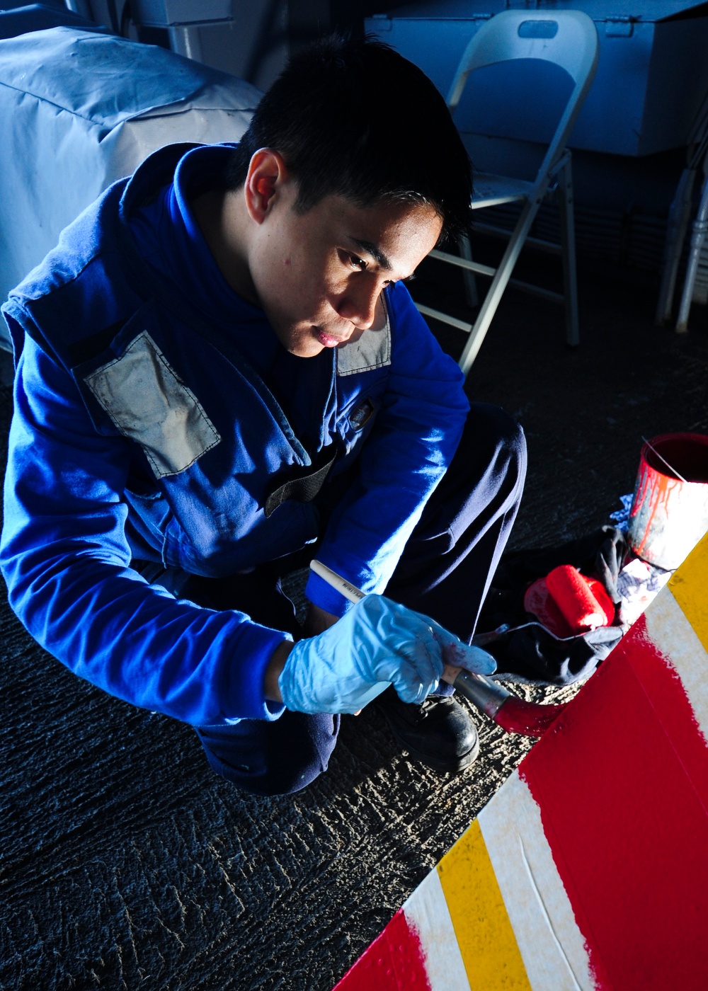 Carrier qualifications aboard  USS George H.W. Bush