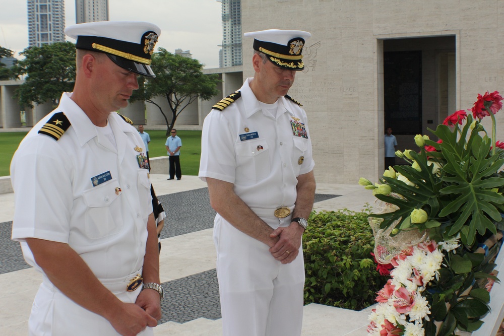 Wreath-laying ceremony