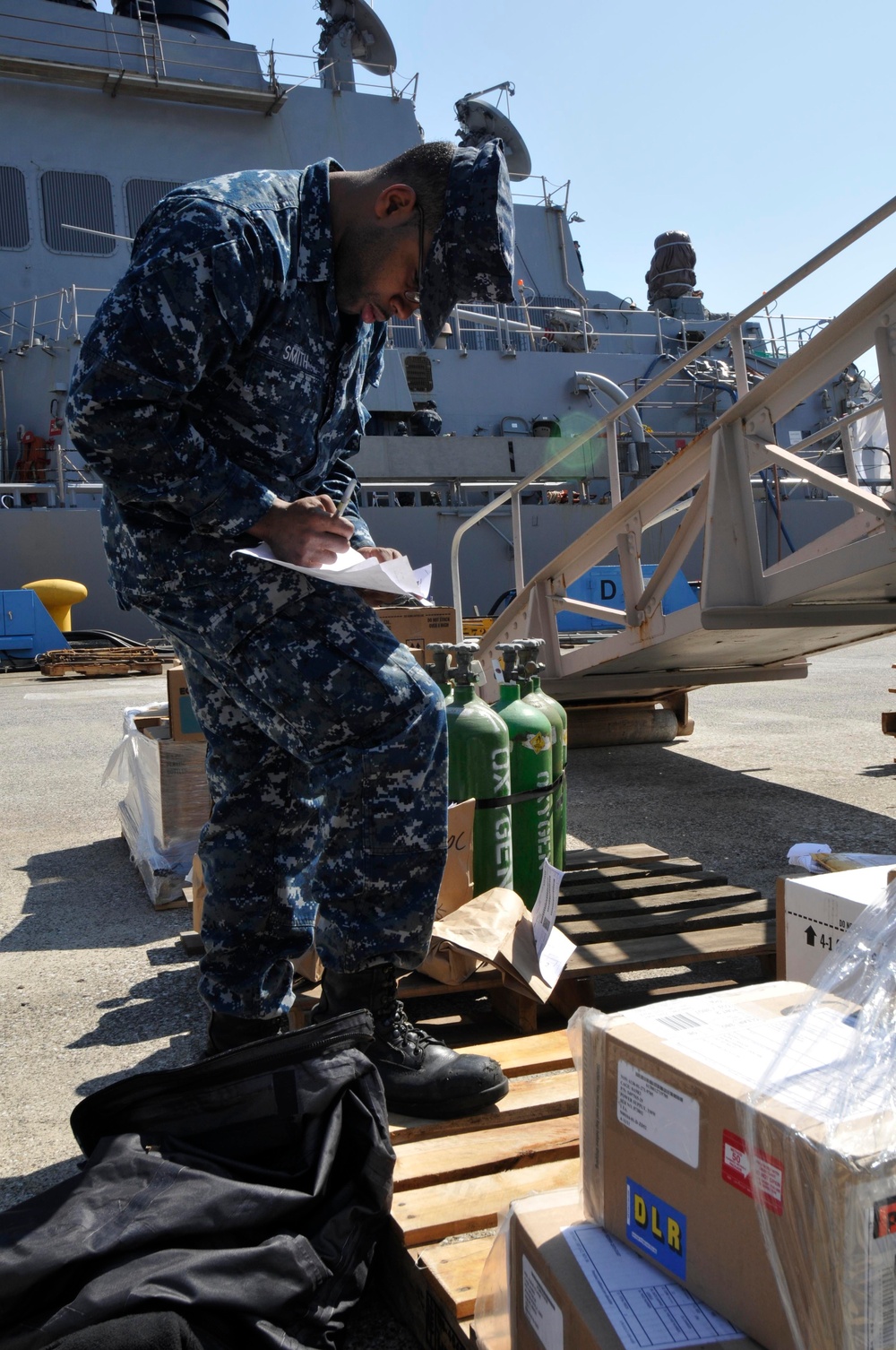 USS McCampbell activity