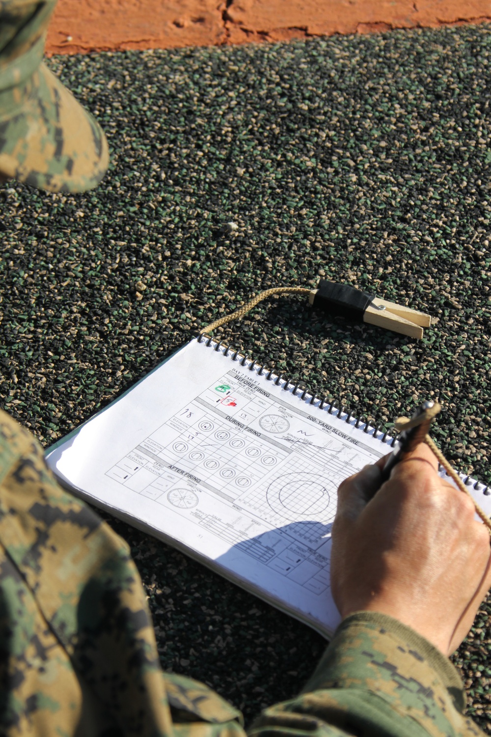 Company L recruits apply Marine Corps marksmanship skills