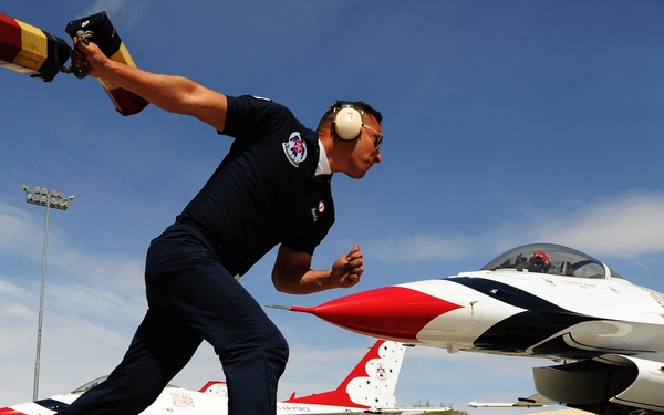 US Air Force Air Demonstration Squadron &quot;Thunderbirds&quot;