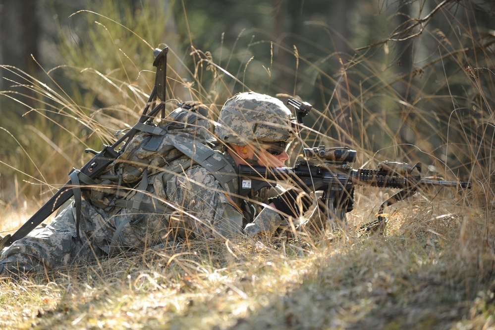 I Company, 3rd Squadron, 2nd Cavalry Regiment live fire exercise 'Iron Anvil'