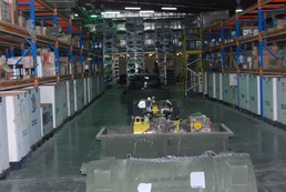 The 1108th TASMG creates the first and last footprint