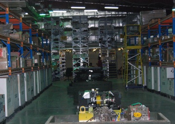 The 1108th TASMG creates the first and last footprint