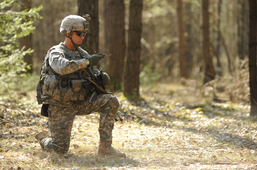 I Company, 3rd Squadron, 2nd Cavalry Regiment live fire exercise 'Iron Anvil'