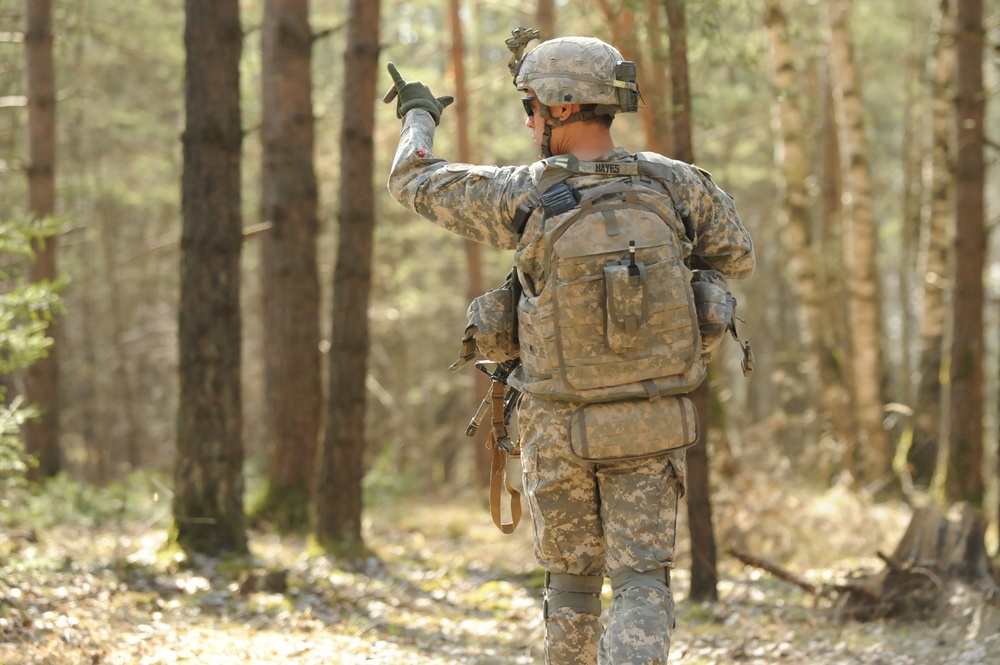 I Company, 3rd Squadron, 2nd Cavalry Regiment live fire exercise 'Iron Anvil'