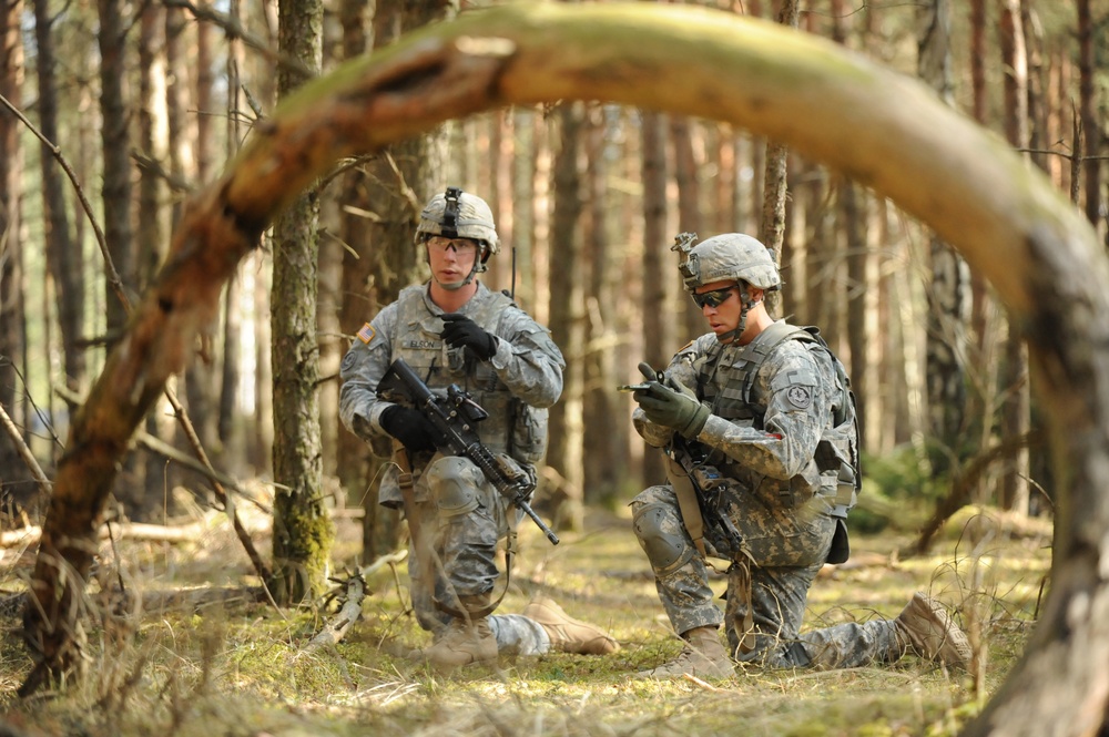 I Company, 3rd Squadron, 2nd Cavalry Regiment live fire exercise 'Iron Anvil'