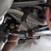 Hydraulic pump removal over the shoulder