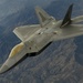 Utah Air National Guard refueling F-22 Raptor and F-16