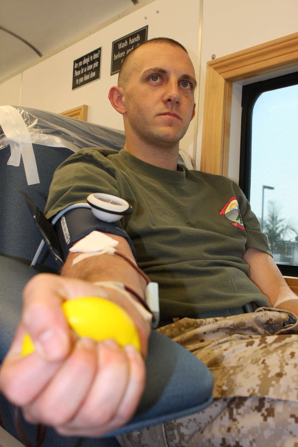Marines, sailors shed blood for others