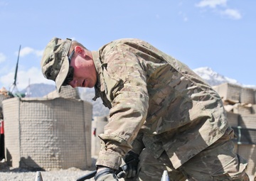 Task Force Steel supports Combat Outpost Herrera