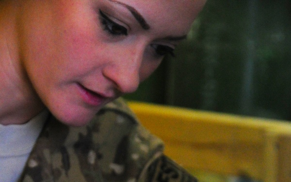 966th FST screens U.S. members for walking blood bank