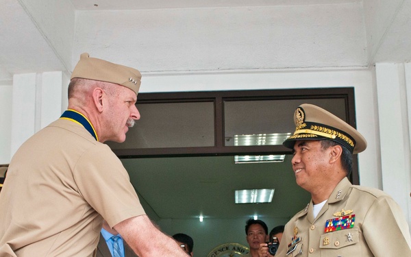 Tour of Philippine navy headquarters