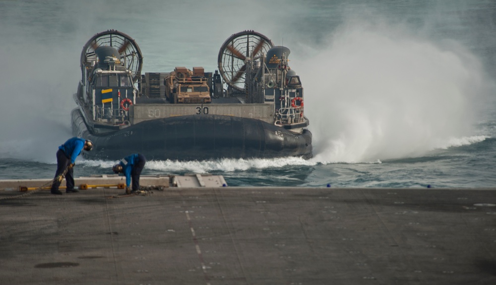 USS Makin Island maiden deployment