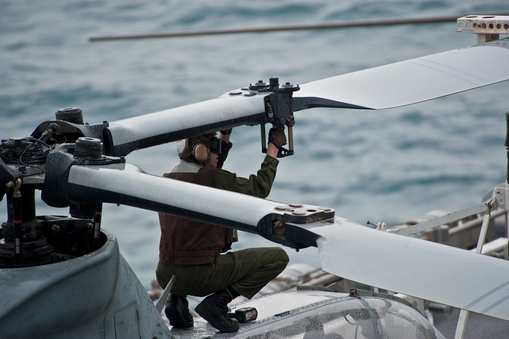 USS Makin Island maiden deployment