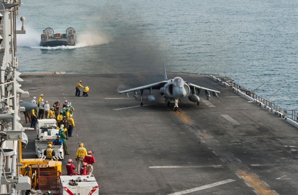 USS Makin Island maiden deployment