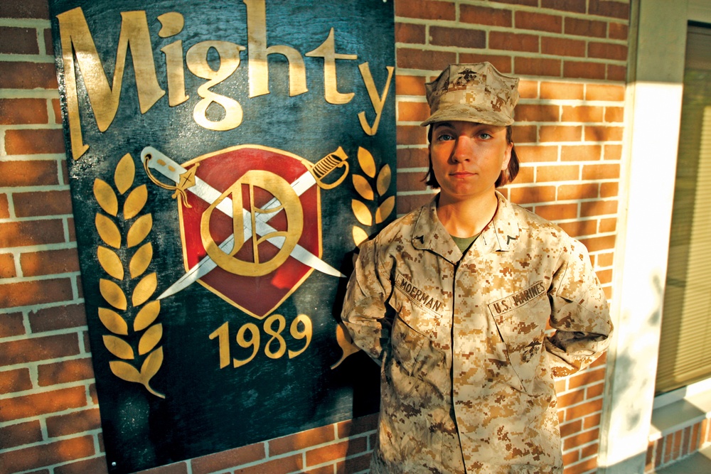 Teacher enlists to earn the title Marine