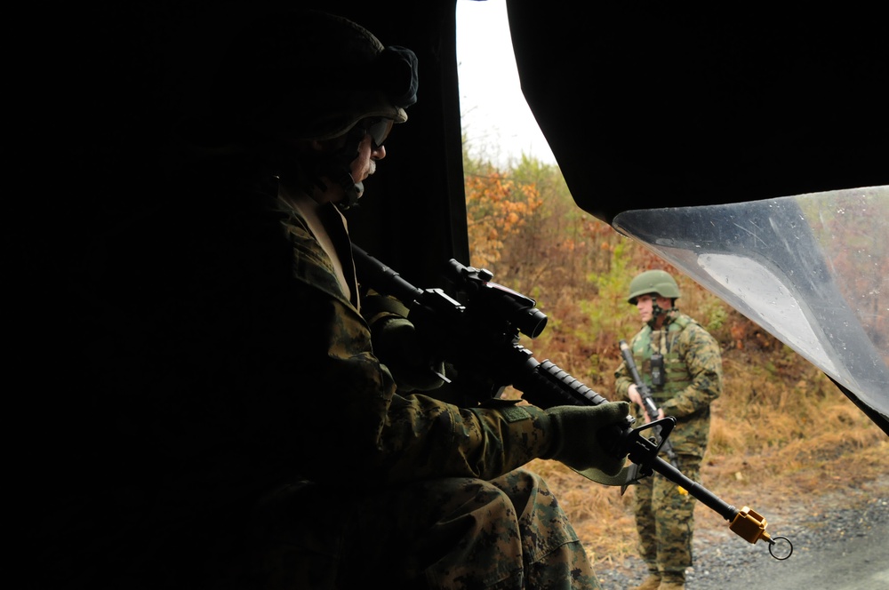 Simulators, space and simplicity draw units to train at Camp Upshur