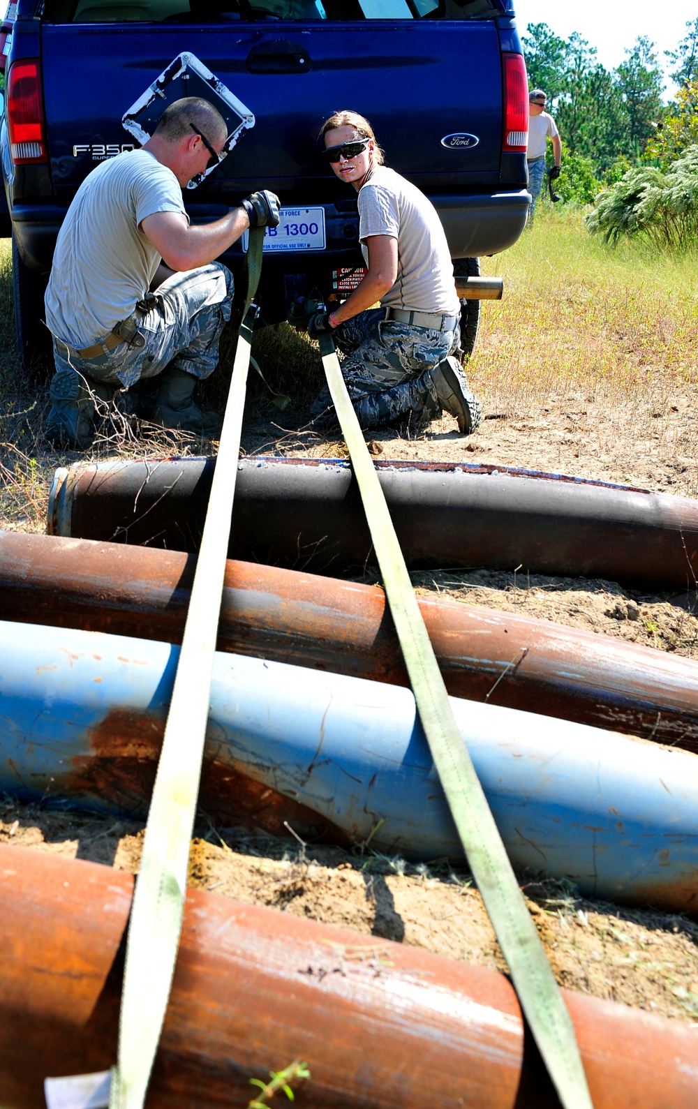 EOD women dispose of threats