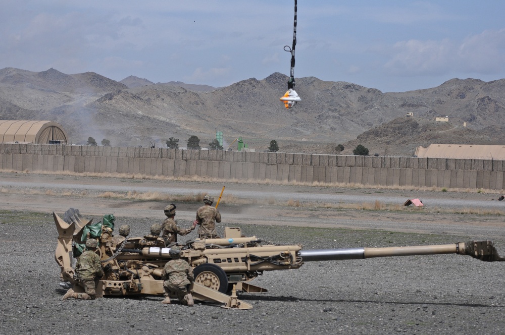 The sky is the limit for artillery on the move