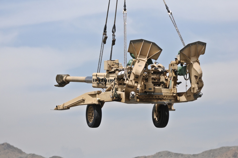 The sky is the limit for artillery on the move