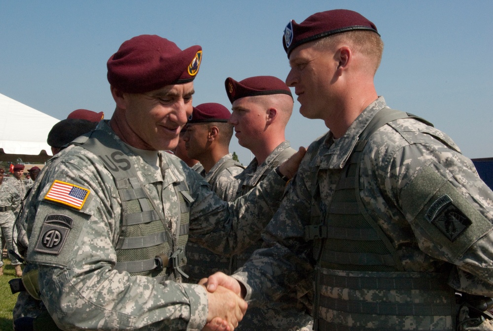 Warrior Leader Course graduates on Fort Bragg