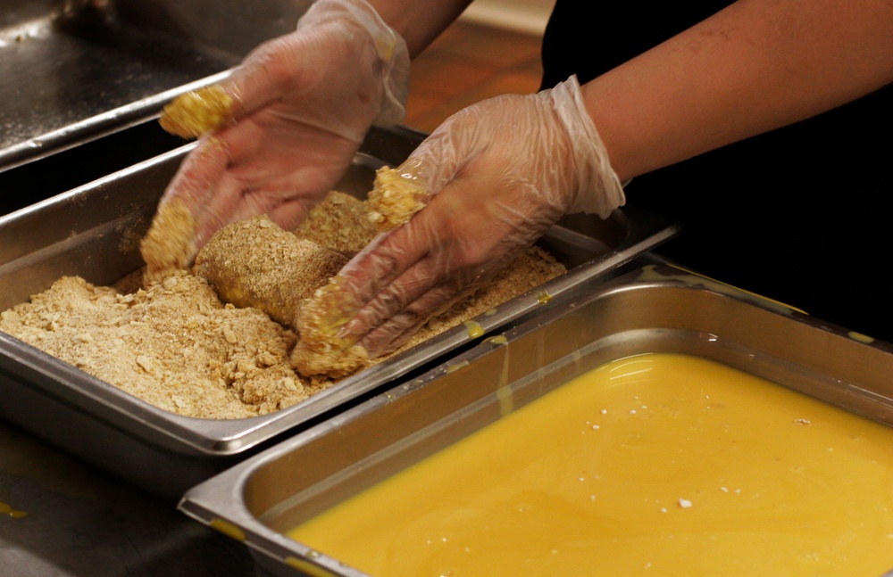 Cooks show off culinary skills at chef of the quarter competition