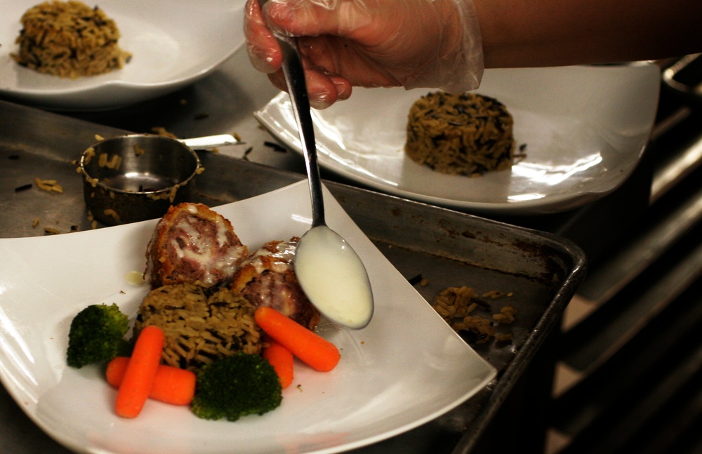 Cooks show off culinary skills at chef of the quarter competition