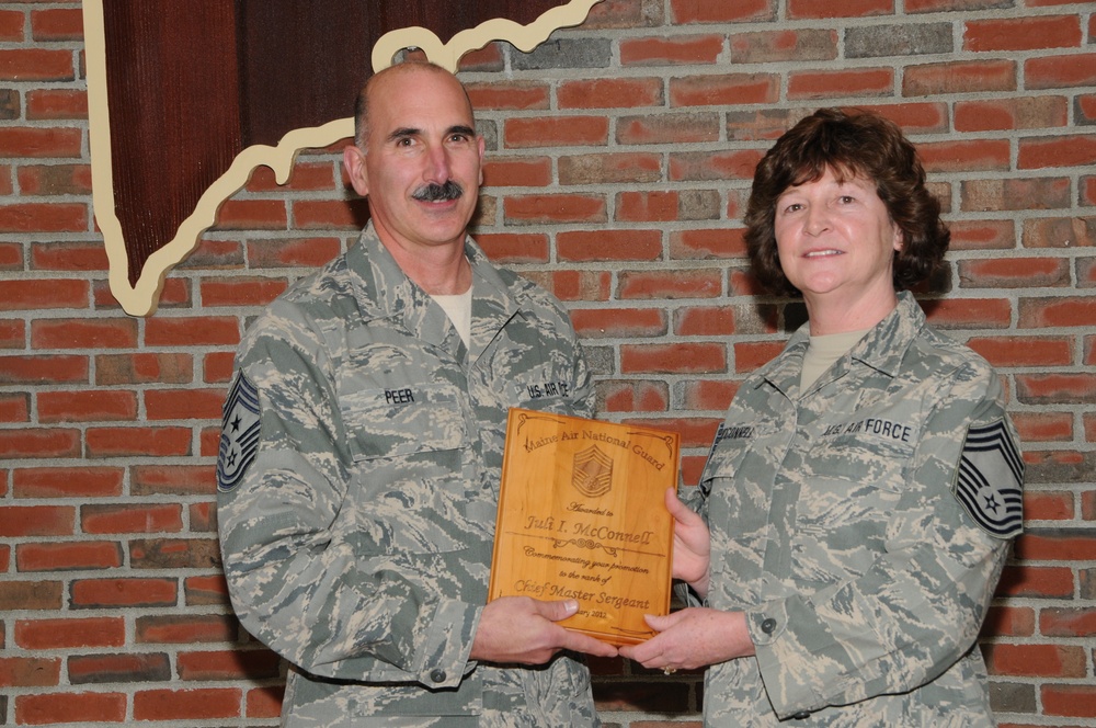 New Chief Master Sergeant at the 101st ARW