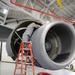 KC-135R engine inspection