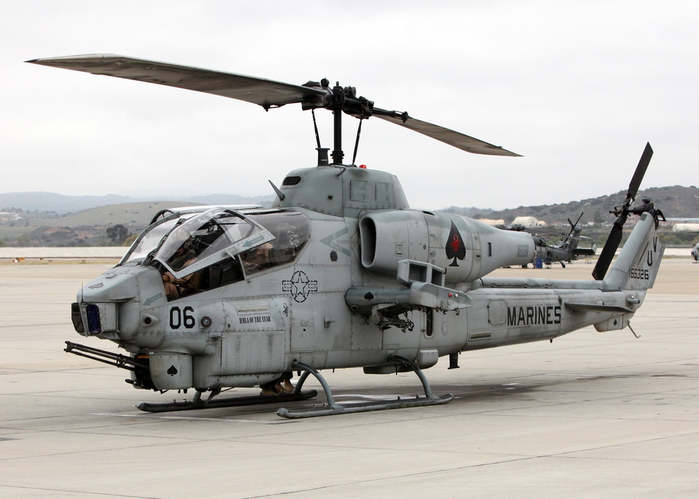 HMLA-267 conducts their final flight of the ‘Whiskey’