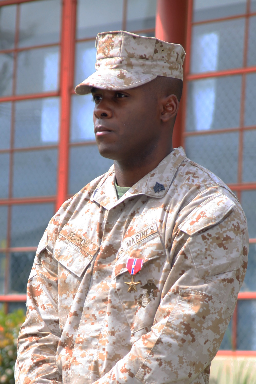 Marine exhibits courage on battlefield, receives Bronze Star