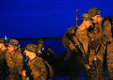 Boat Company secures beach, objective during raid