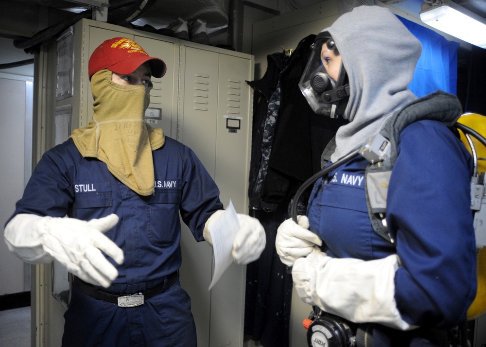 USS George Washington activity