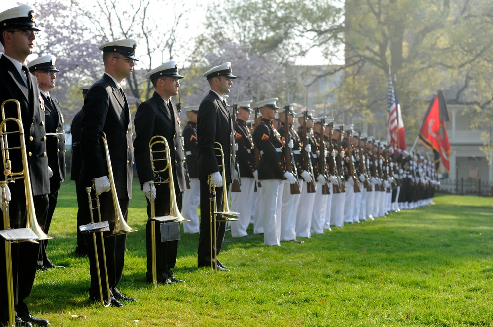 Full honors ceremony