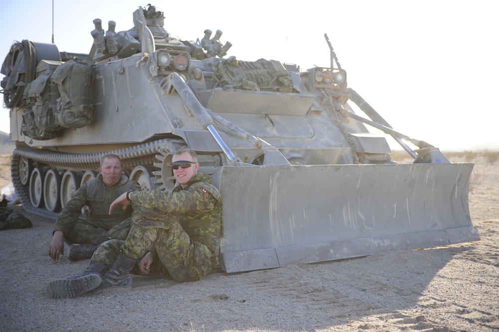 US and Canadian sappers train together