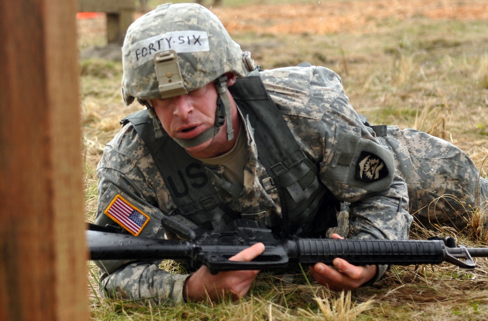 Oregon National Guard soldiers compete at Best Warrior Challenge